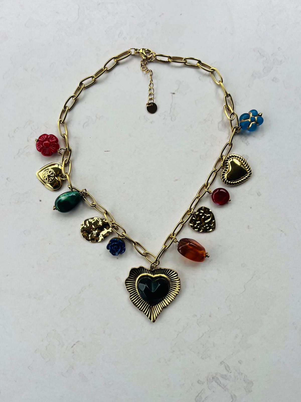 Black Heart Necklace