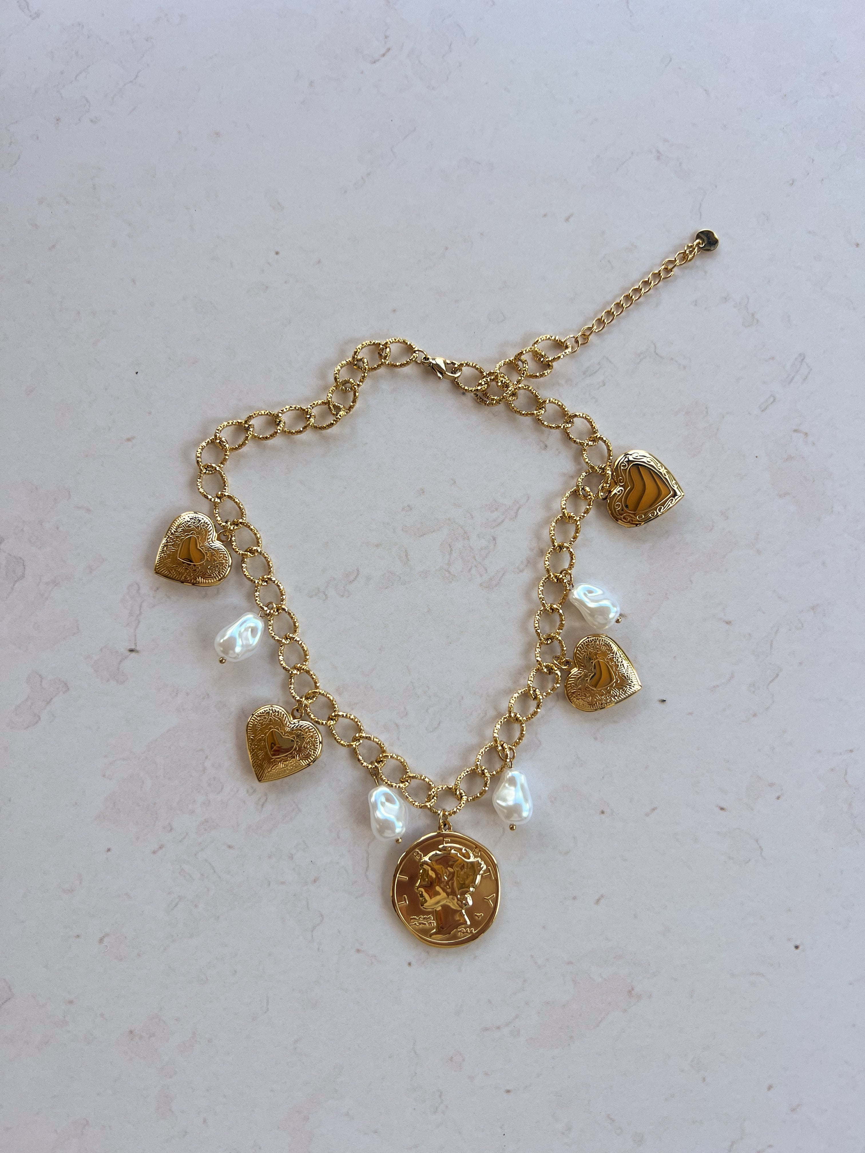 The Coin Pearl Necklace