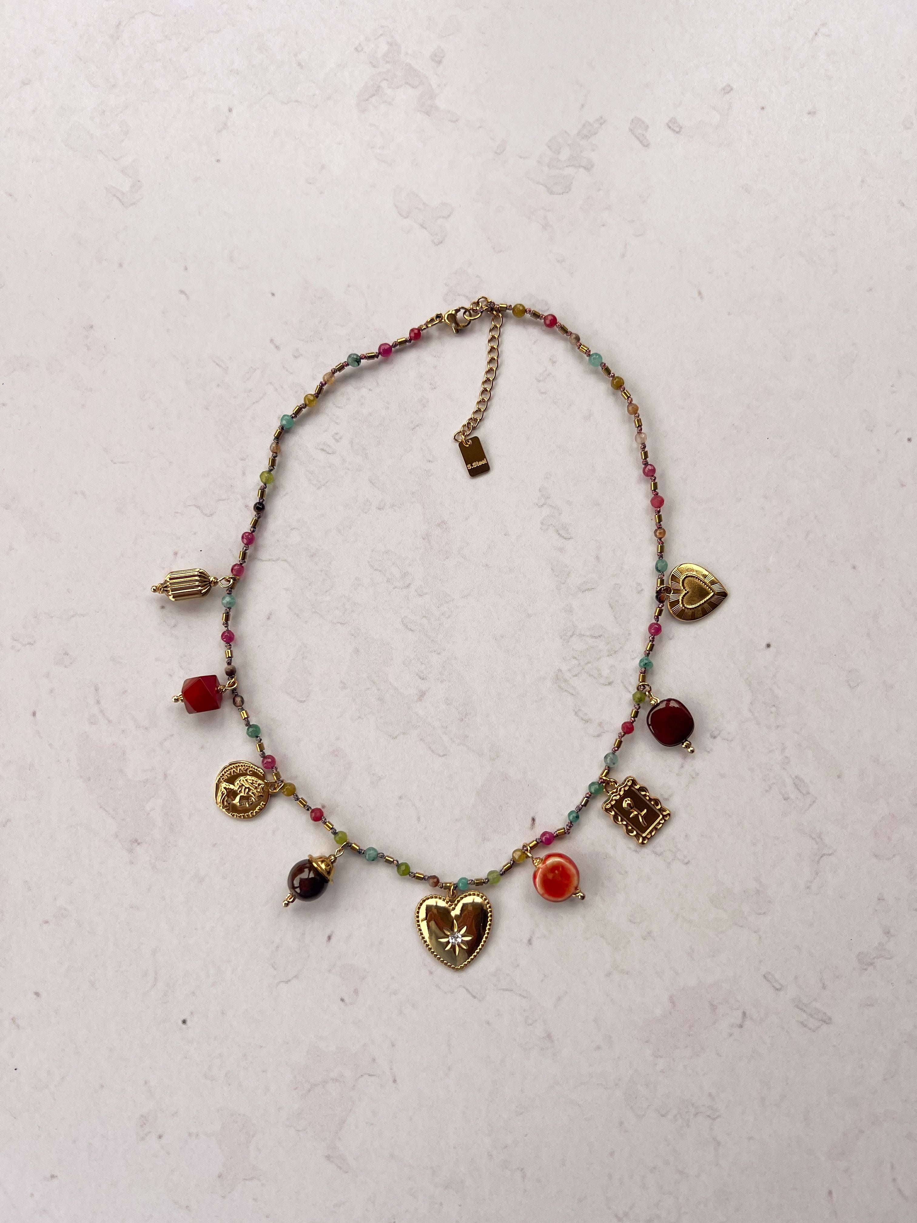 The Amara Charm Necklace