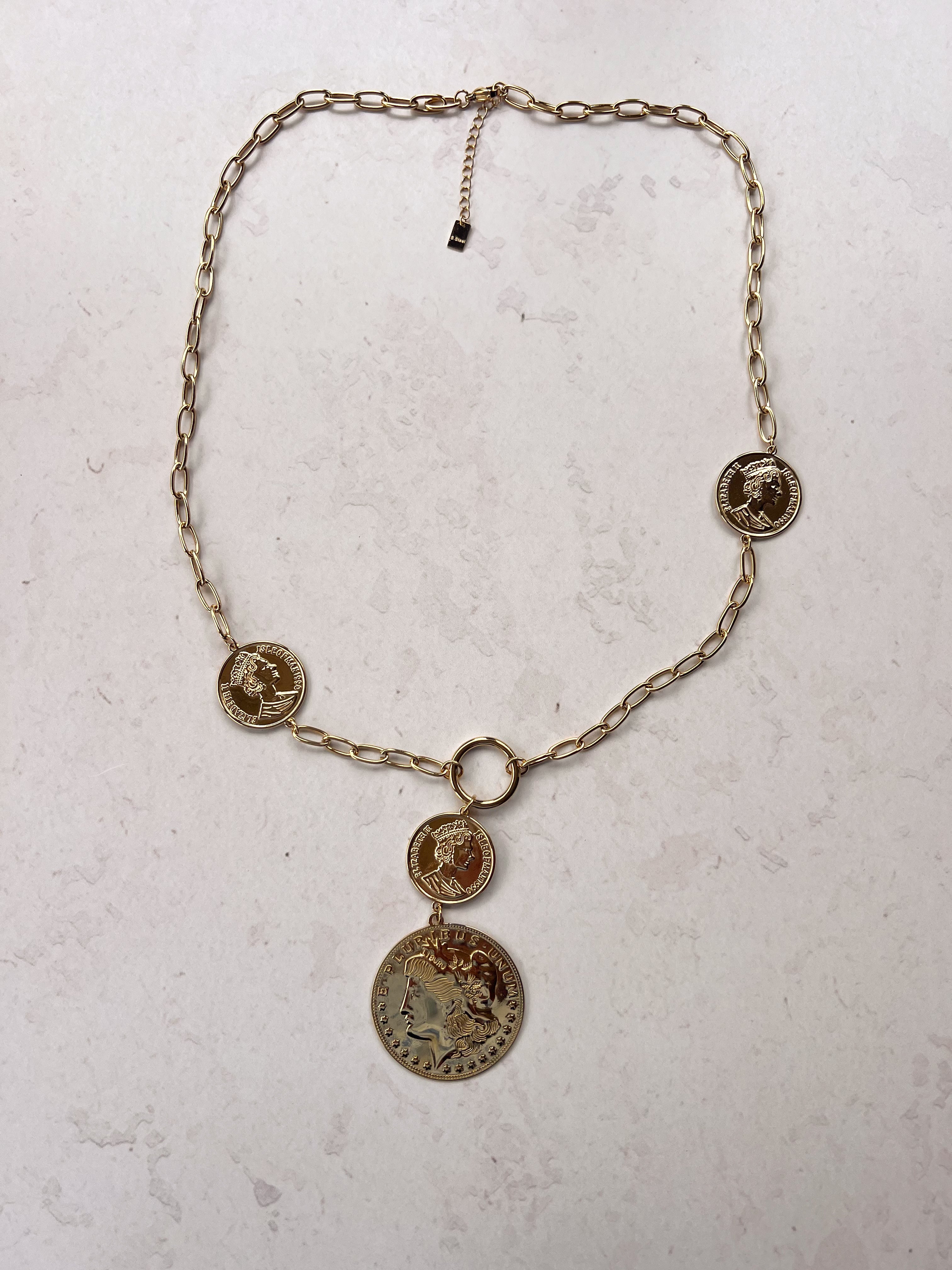 The Long Coin Necklace