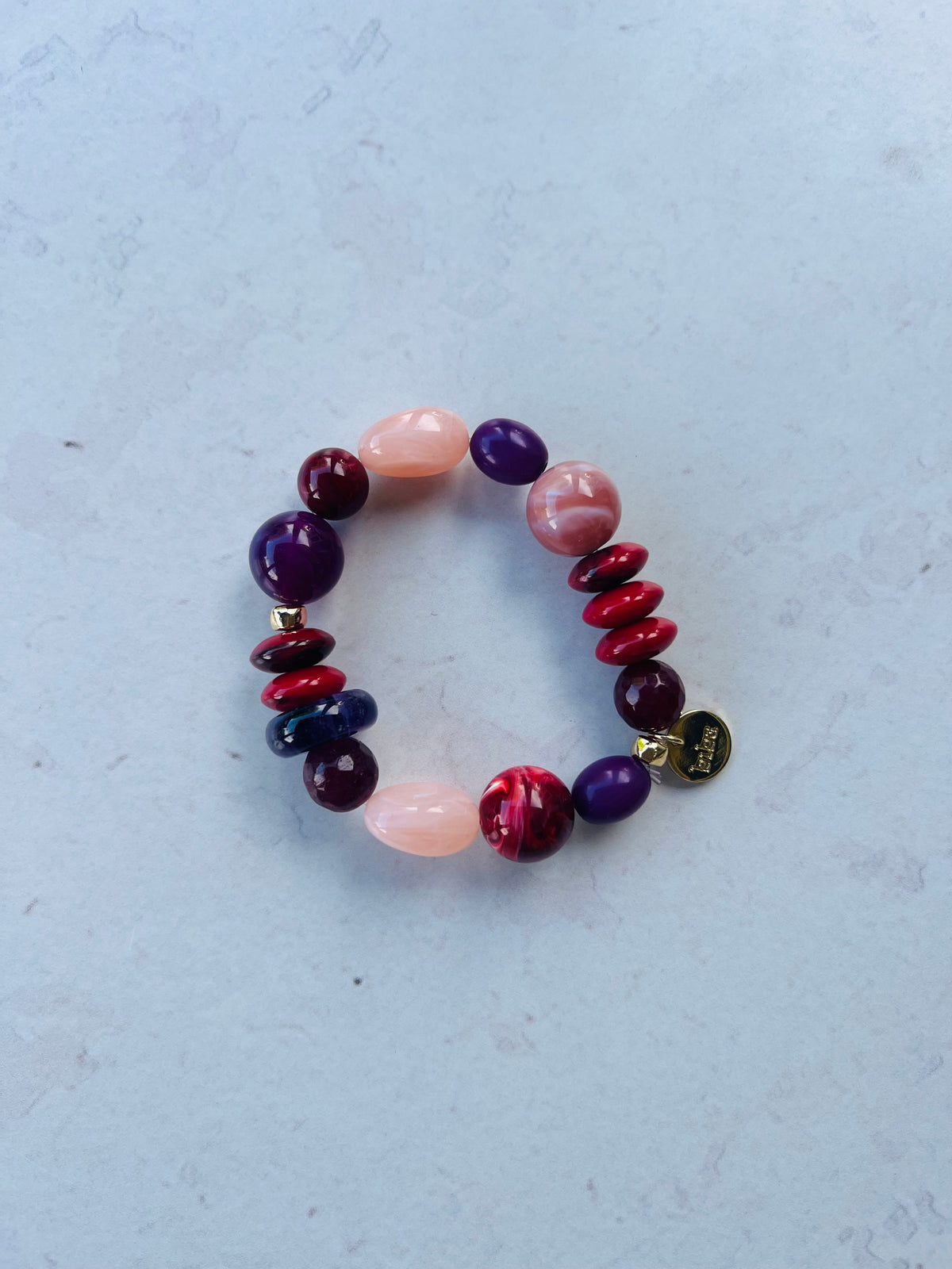 Biba Different Beads Bracelet Roses
