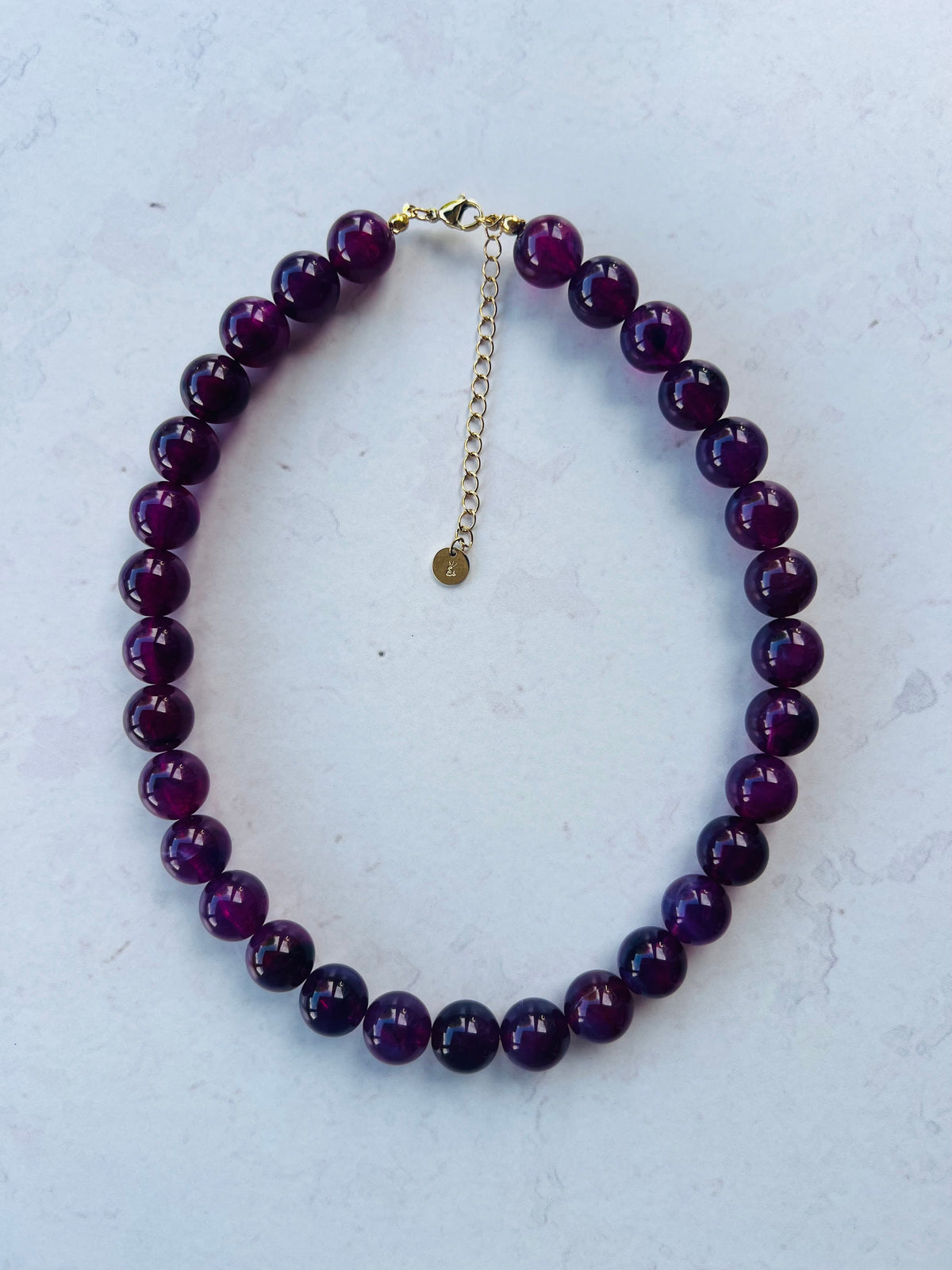 Liet en joliet Necklace Purple